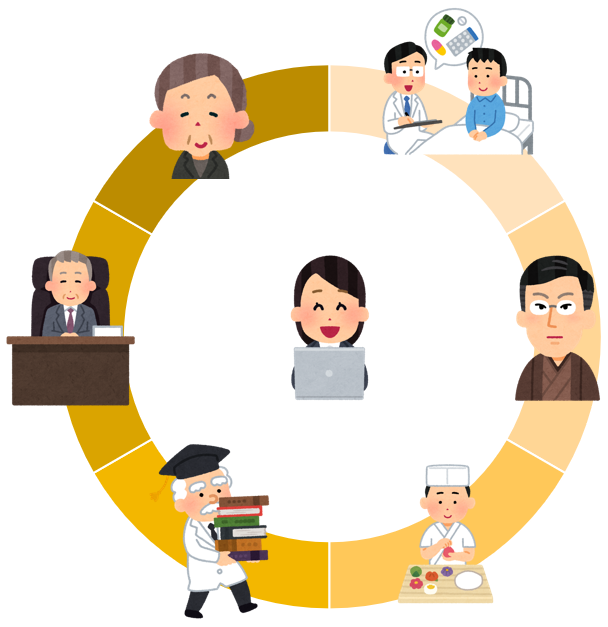 税理士は他業界の一流の人から学ばせてもらえる