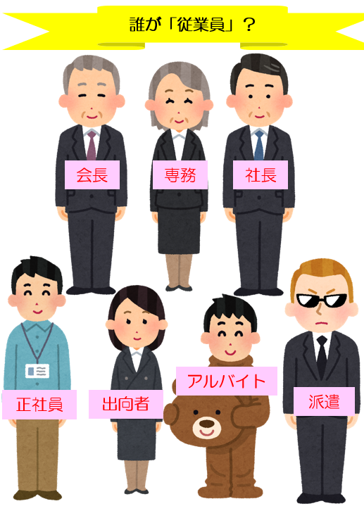 誰が従業員