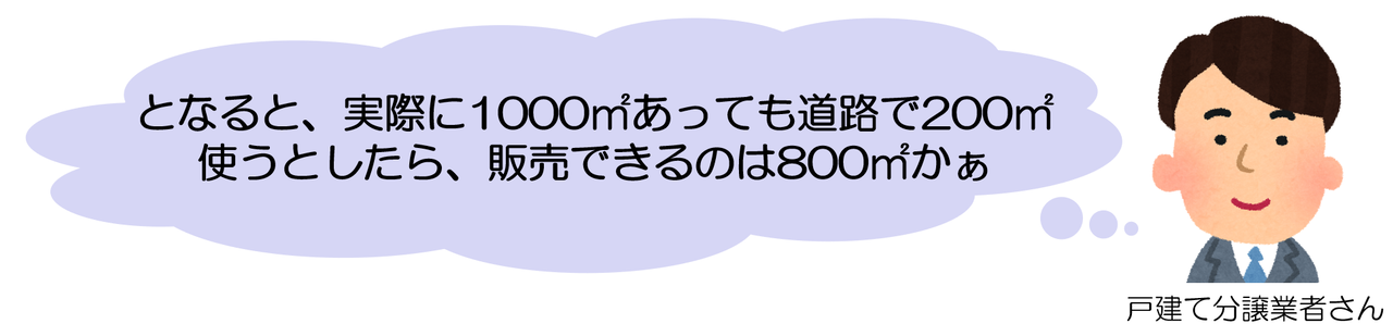 このように、次の条件に当てはまる土地の場合には、実際の面積よりも、売却しようする際には、随分と買い叩かれてしまうのです。