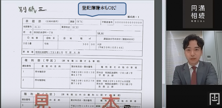 この土地が誰のものなのか証明する書類