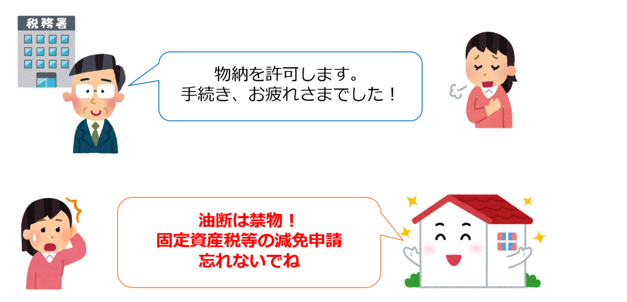 固定資産税・都市計画税の減免申請