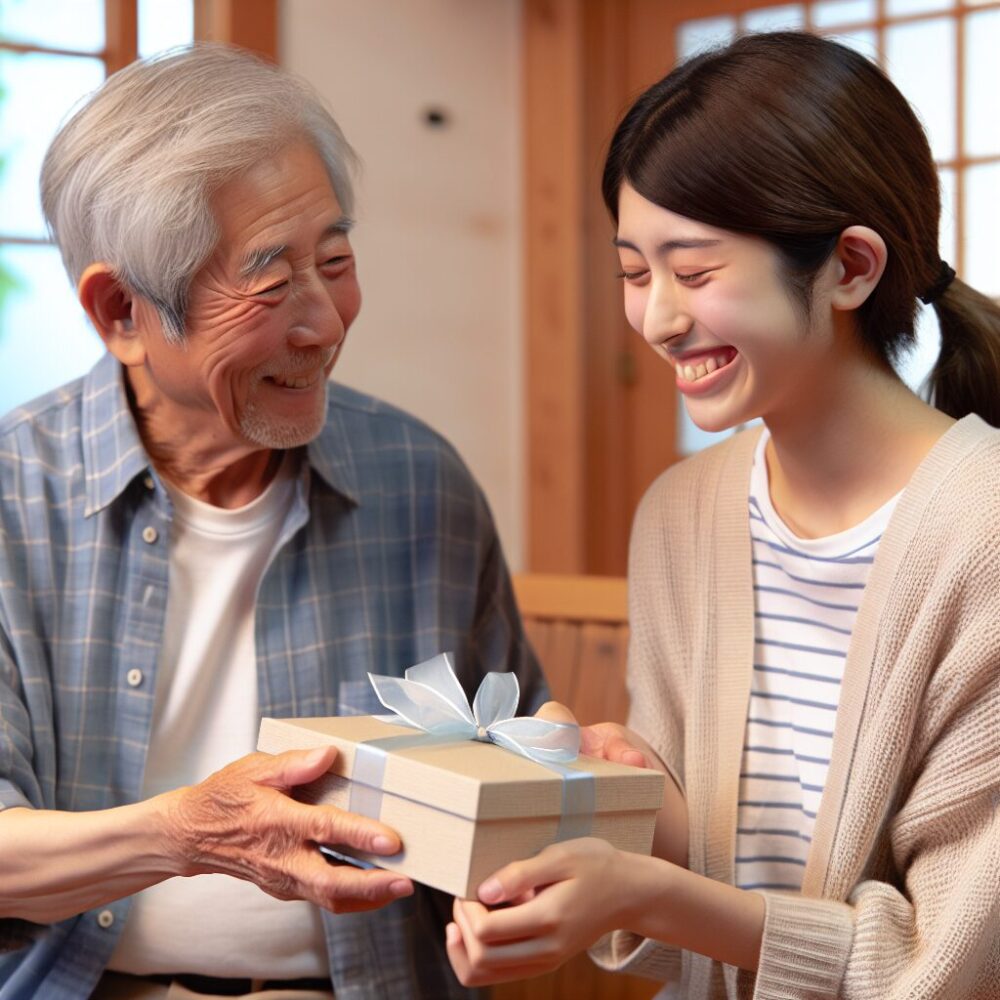 生前贈与はプレゼント