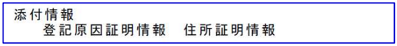 添付情報